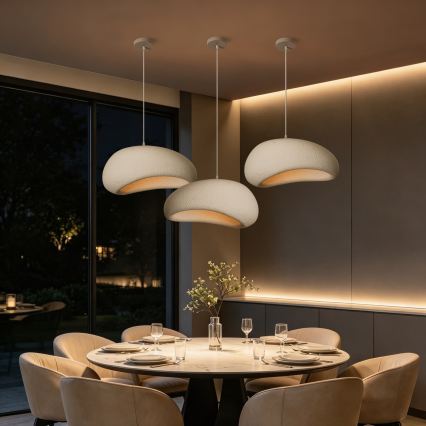 BRILAGI - Závesný luster na lanku WABI SABI 1xE27/60W/230V pr. 50 cm biela