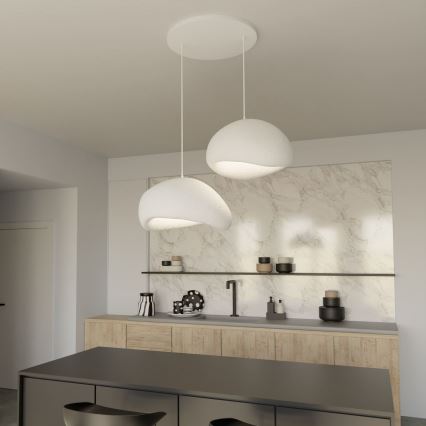 Brilagi - Závesný luster na lanku WABI SABI 2xE27/40W/230V biela