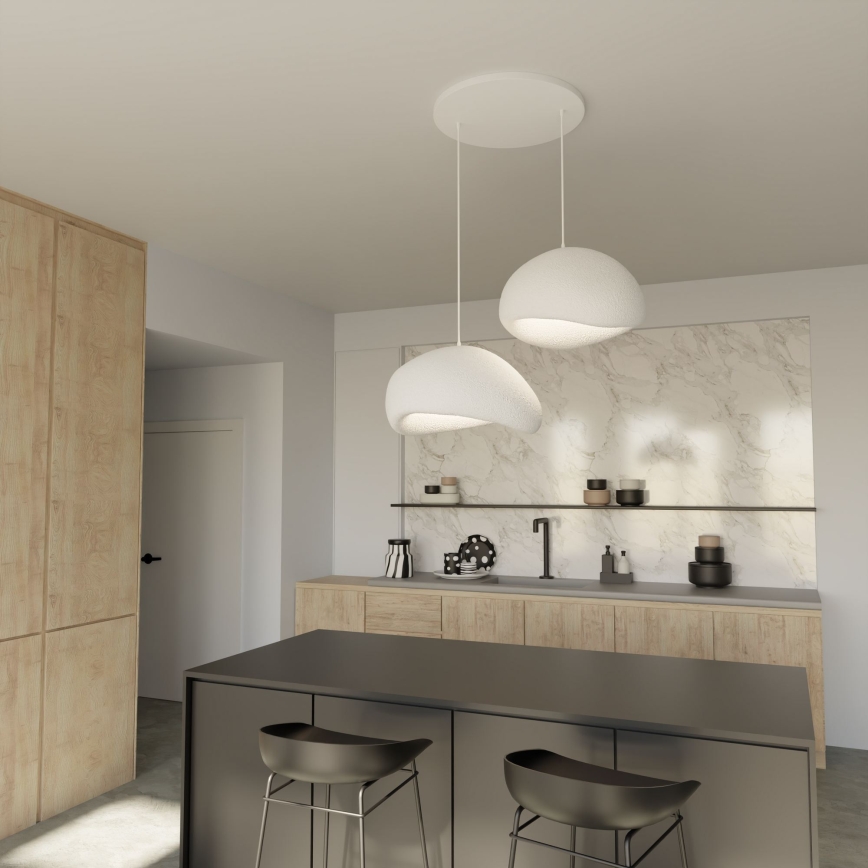 Brilagi - Závesný luster na lanku WABI SABI 2xE27/40W/230V biela