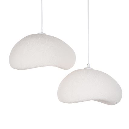 Brilagi - Závesný luster na lanku WABI SABI 2xE27/40W/230V pr. 60 cm biela