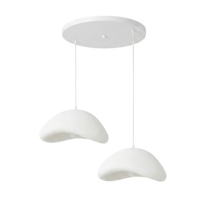 Brilagi - Závesný luster na lanku WABI SABI 2xE27/40W/230V pr. 74 cm biela
