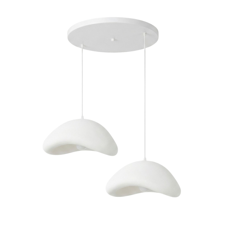 Brilagi - Závesný luster na lanku WABI SABI 2xE27/40W/230V pr. 74 cm biela