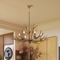 Brilagi - Závesný luster na reťazi DEER, 6×E14, 10 W, 230 V, Ø 102 cm