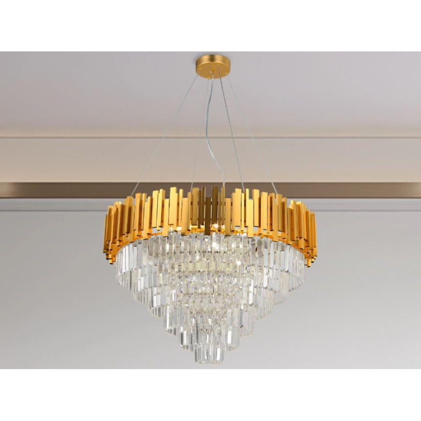 Brilagi - Závesný luster PLAZA na lankách 11xE14/40W/230V