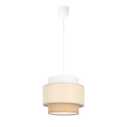 Brilagi - Závesný luster RESNA 1xE27/60W/230V, priemer 20 cm, krémová/béžová