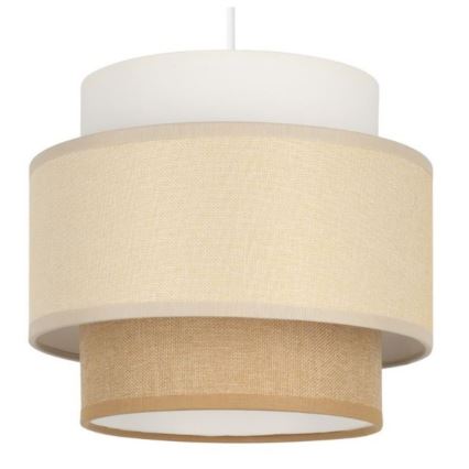 Brilagi - Závesný luster RESNA 1xE27/60W/230V, priemer 20 cm, krémová/béžová