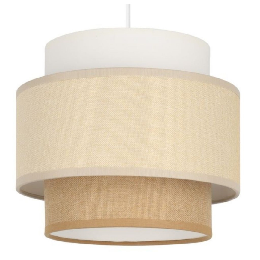 Brilagi - Závesný luster RESNA 1xE27/60W/230V, priemer 20 cm, krémová/béžová