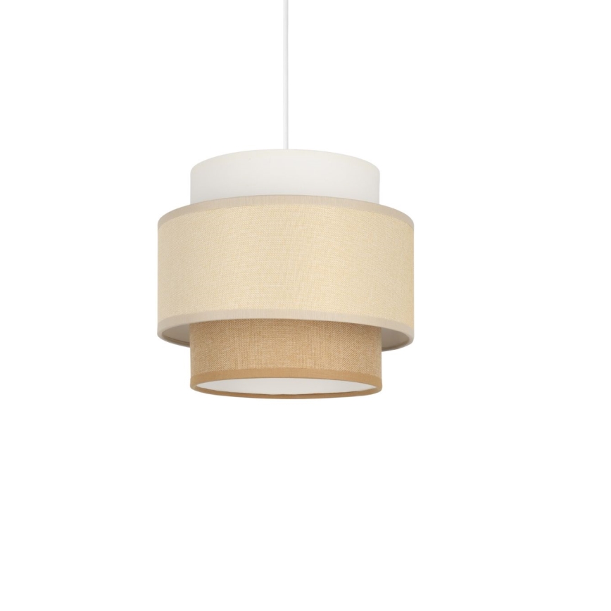 Brilagi - Závesný luster RESNA 1xE27/60W/230V, priemer 20 cm, krémová/béžová