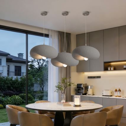 BRILAGI - Závesný luster s lankom WABI SABI 1xE27/60W/230V, priemer 40 cm, šedý