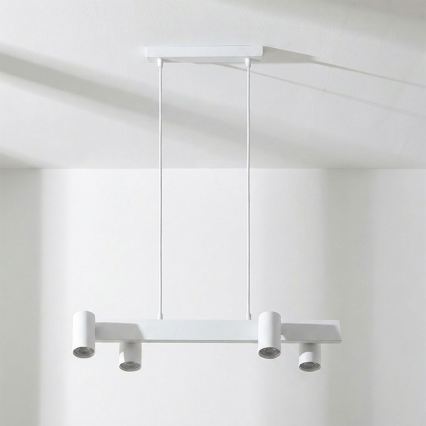 Brilagi - Závesný luster SELE na lanku 4xGU10/30W/230V biely