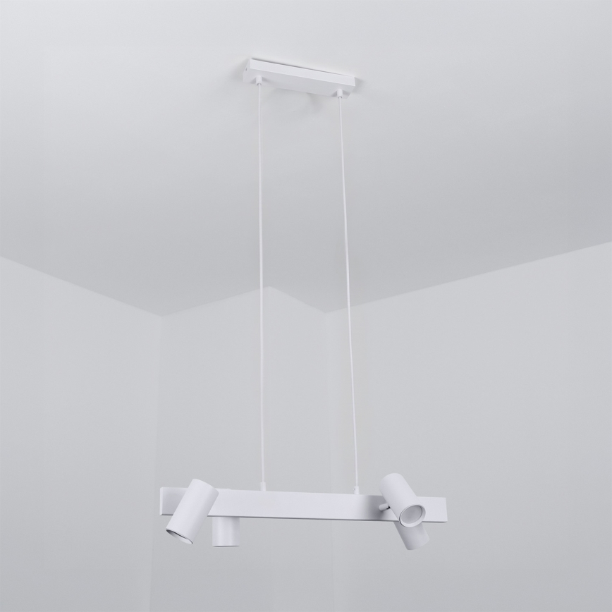 Brilagi - Závesný luster SELE na lanku 4xGU10/30W/230V biely