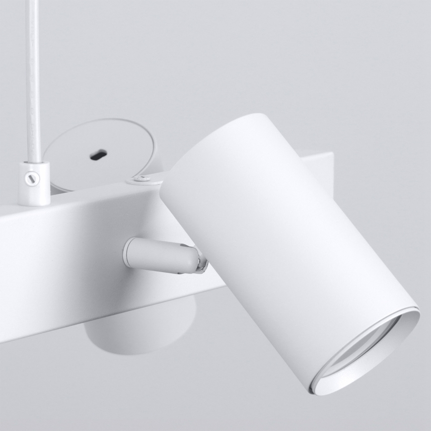 Brilagi - Závesný luster SELE na lanku 4xGU10/30W/230V biely