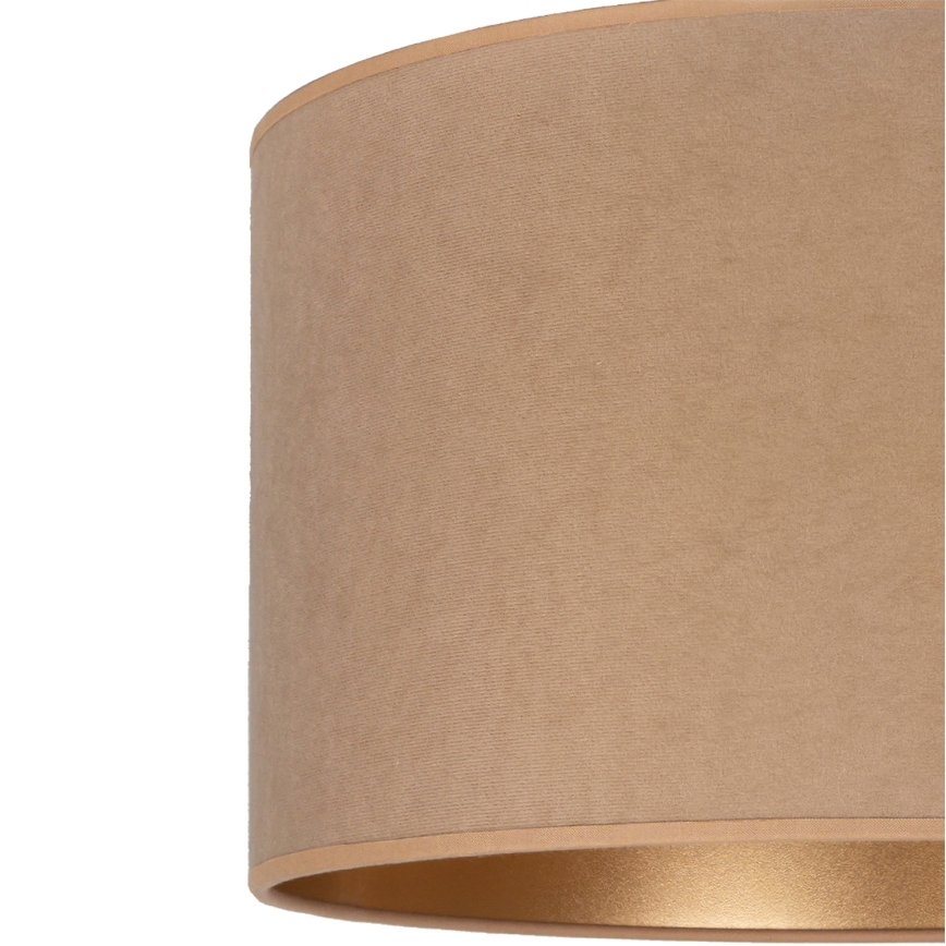 Brilagi - Závesný luster VELVET 1xE27/60W/230V Ø 40 cm béžová/zlatá