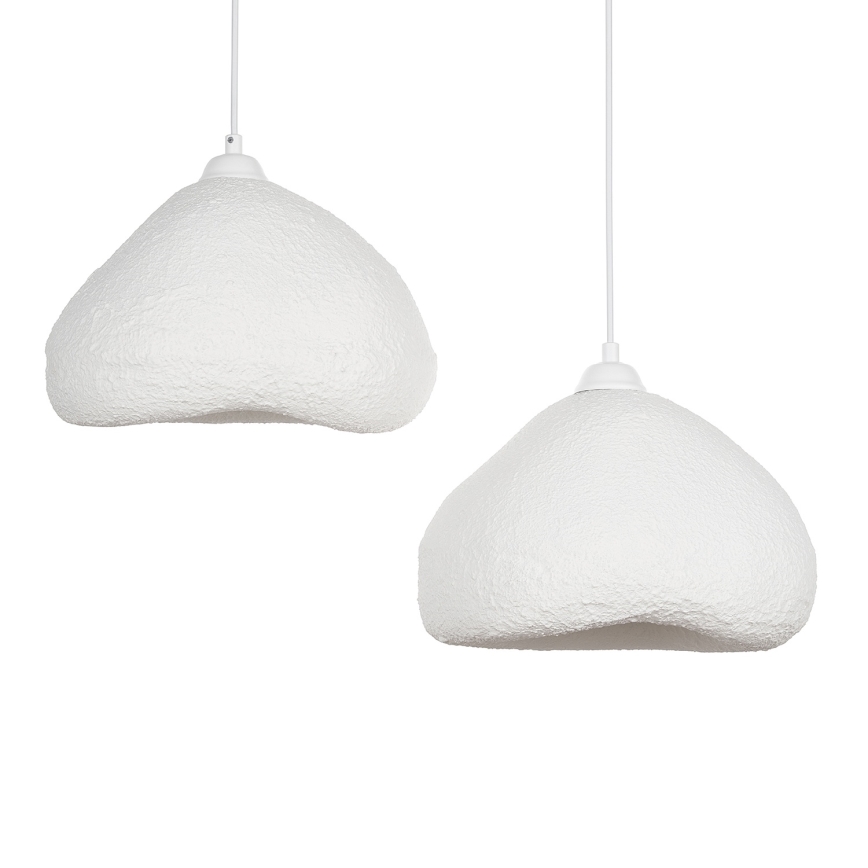 Brilagi - Závesný luster WABI SABI na lankách, 2xE27/40W/230V, priemer 45 cm, biela
