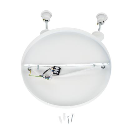 Brilagi - Závesný luster WABI SABI na lankách, 2xE27/40W/230V, priemer 45 cm, biela