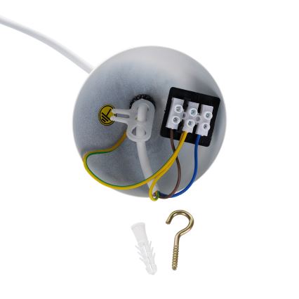 Brilagi - Závesný luster WABI SABI na lanku 1xG9/8W/230V, biely