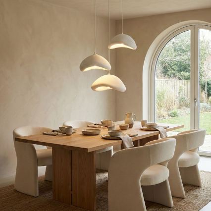 Brilagi - Závesný luster WABI SABI na lanku 3xE27/40W/230V pr. 82 cm biely