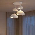 BRILAGI - Závesný luster WABI SABI na lanku 4xE27/40W/230V pr. 90 cm, biely