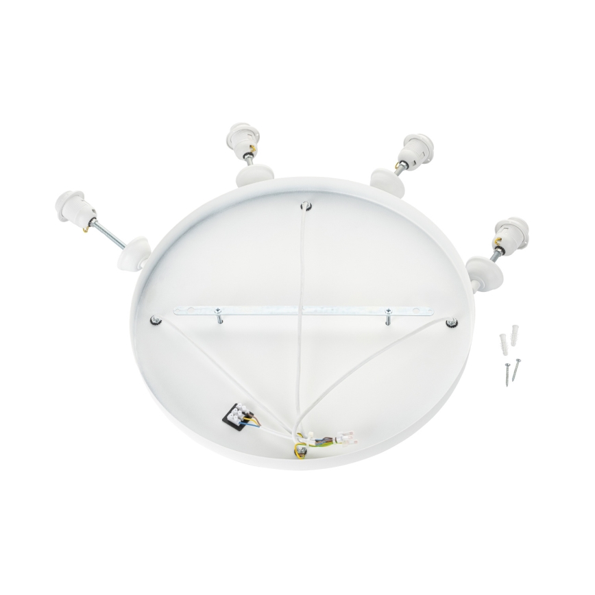 Brilagi - Závesný luster WABI SABI na lanku 4xE27/40W/230V pr. 90 cm, biely