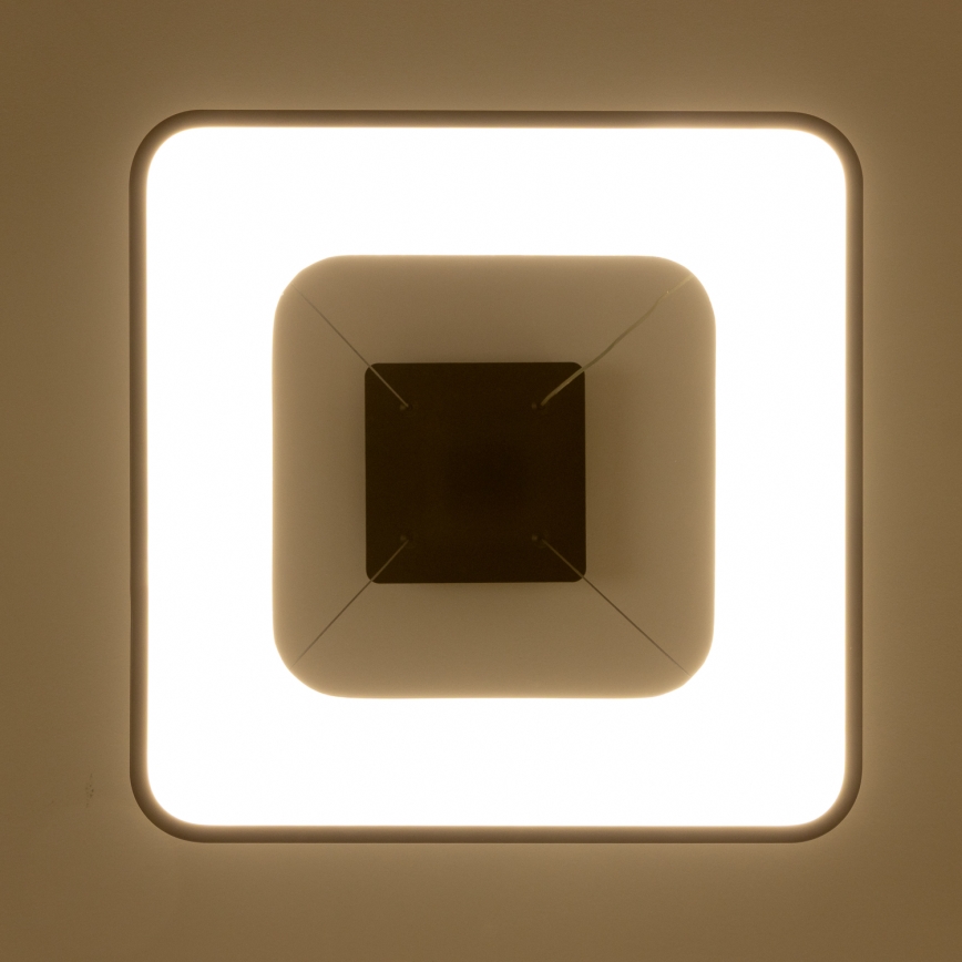 Brilagi - LED stmievateľný luster na lanku FALCON II LED/80W/230V 3000-6500K 40x40 cm čierna + diaľkové ovládanie