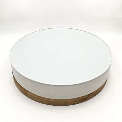 Бриллагі - LED стельове світло BELLADONNA LED/36W/230V діаметр 50 см біле/дуб