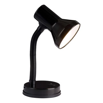 Brilliant - Flexibilná stolná lampa JUNIOR 1xE27/28W/230V čierna