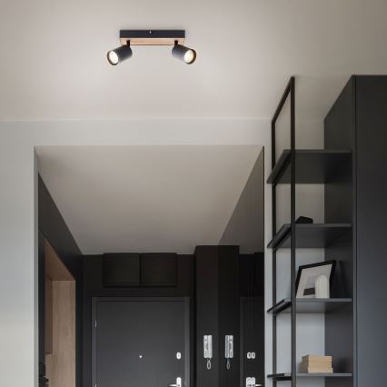 Brilliant - LED Bodové svietidlo JELLO 2xGU10/4,5W/230V borovica