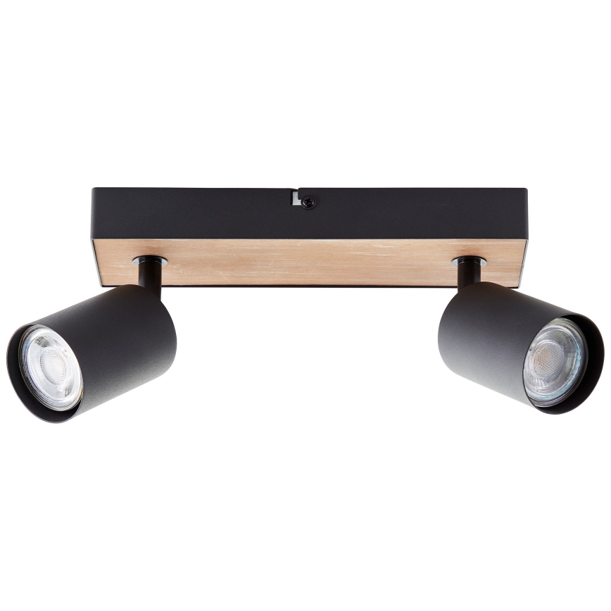 Brilliant - LED Bodové svietidlo JELLO 2xGU10/4,5W/230V borovica