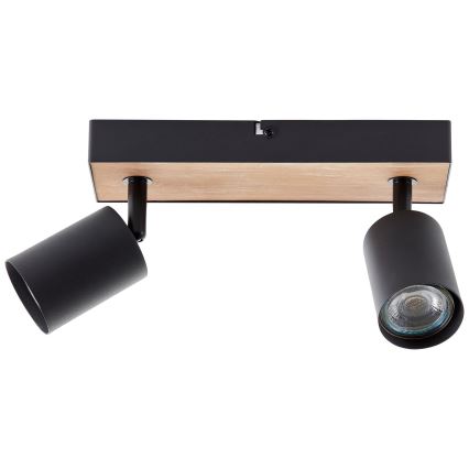 Brilliant - LED Bodové svietidlo JELLO 2xGU10/4,5W/230V borovica