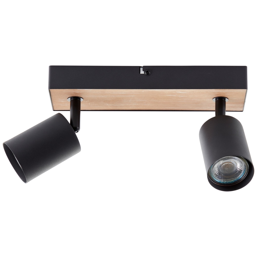 Brilliant - LED Bodové svietidlo JELLO 2xGU10/4,5W/230V borovica