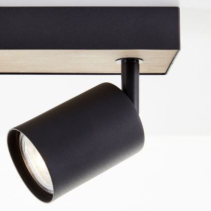 Brilliant - LED Bodové svietidlo JELLO 3xGU10/4,5W/230V borovica - FSC certifikované