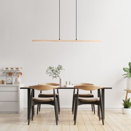 Brilliant - LED luster na lanku ARION LED/22W/230V borovica