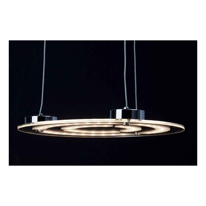 Brilliant - LED Luster na lanku RIVERSIDE LED/28W/230V