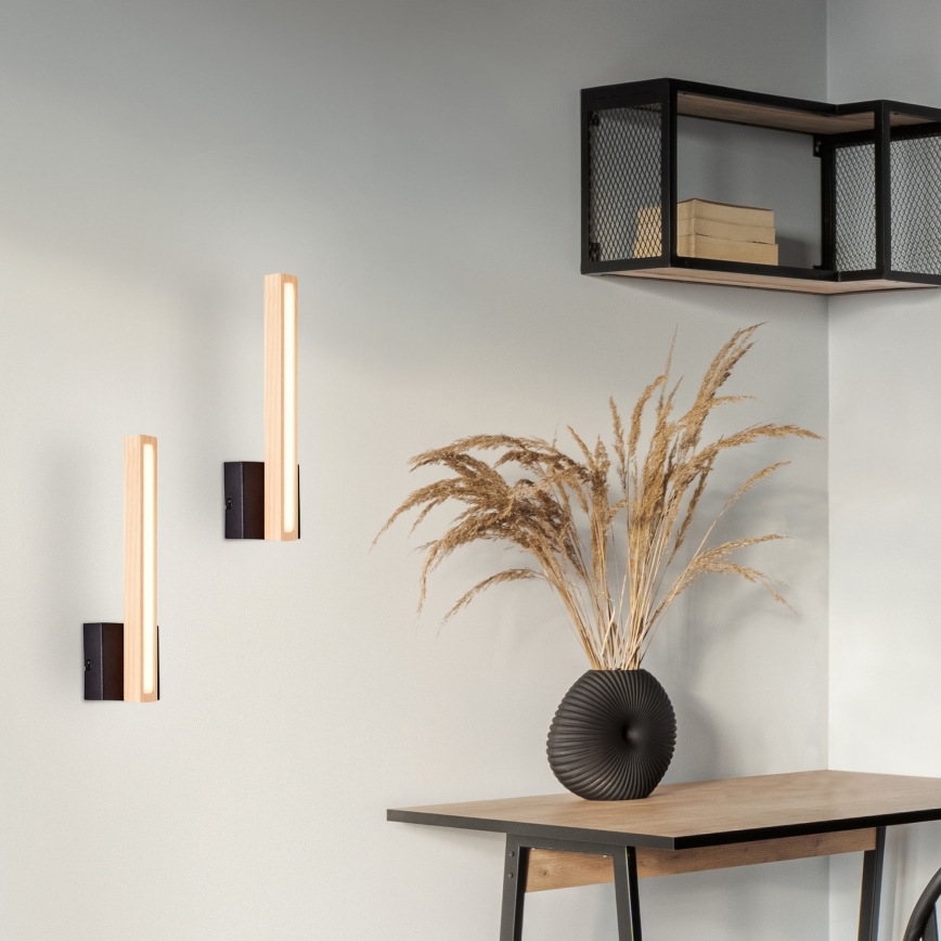 Brilliant - LED Nástenné svietidlo ARION LED/7,5W/230V borovica - FSC certifikované