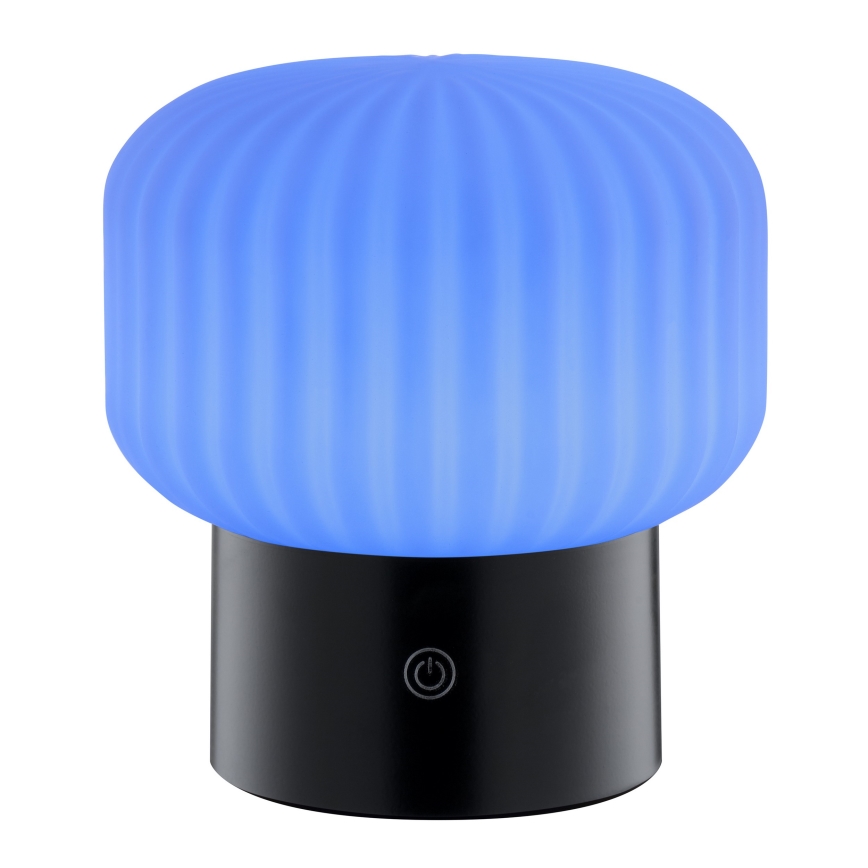 Brilliant - LED RGBW stmievateľná dobíjateľná dotyková vonkajšia stolová lampa SARASTRO LED/3W/5V 2700K 1800 mAh IP44 biela