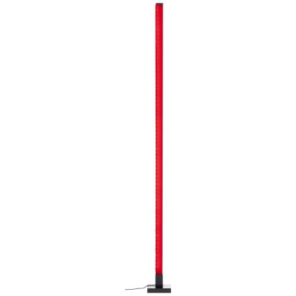 Brilliant - LED RGBW Stmievateľná stojacia lampa NEELE LED/6,5W/230V čierna + diaľkové ovládanie