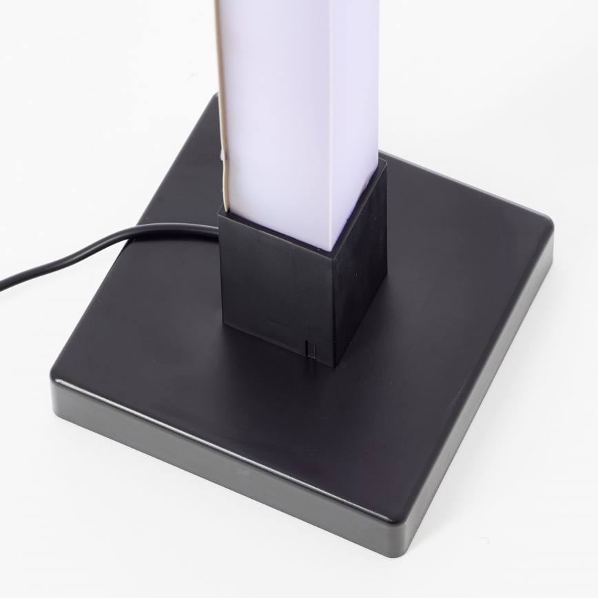 Brilliant - LED RGBW Stmievateľná stojacia lampa NEELE LED/6,5W/230V čierna + diaľkové ovládanie