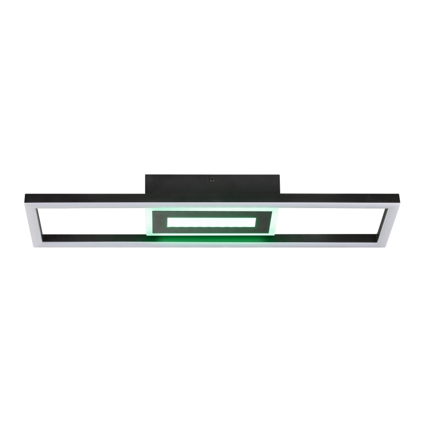 Brilliant - LED RGBW Stmievateľné stropné svietidlo BESSON LED/20W/230V 3000-6500K čierne + diaľkové ovládanie