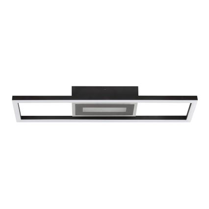 Brilliant - LED RGBW Stmievateľné stropné svietidlo BESSON LED/20W/230V 3000-6500K čierne + diaľkové ovládanie