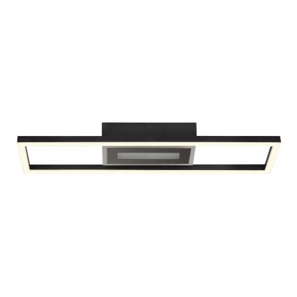 Brilliant - LED RGBW Stmievateľné stropné svietidlo BESSON LED/20W/230V 3000-6500K čierne + diaľkové ovládanie