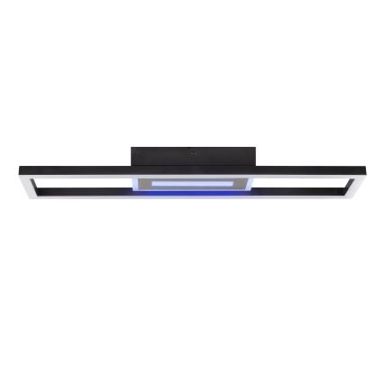 Brilliant - LED RGBW Stmievateľné stropné svietidlo BESSON LED/20W/230V 3000-6500K čierne + diaľkové ovládanie