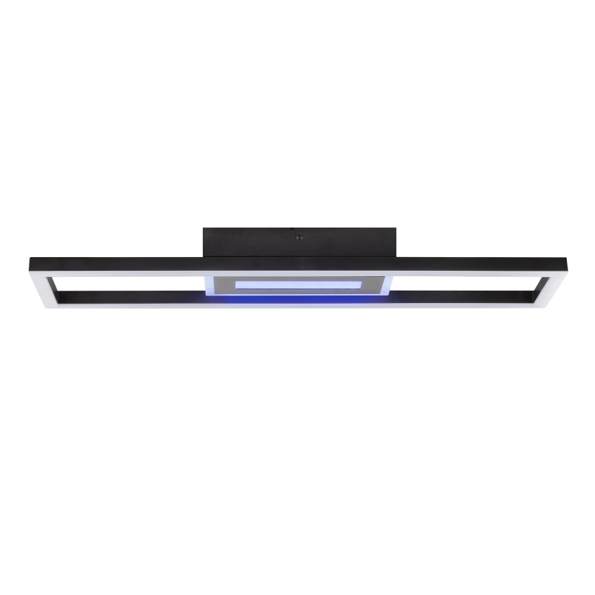 Brilliant - LED RGBW Stmievateľné stropné svietidlo BESSON LED/20W/230V 3000-6500K čierne + diaľkové ovládanie