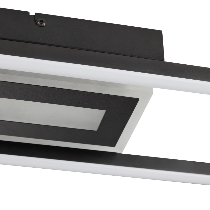 Brilliant - LED RGBW Stmievateľné stropné svietidlo BESSON LED/20W/230V 3000-6500K čierne + diaľkové ovládanie