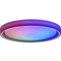 Brilliant - LED RGBW Stmievateľné stropné svietidlo FLOCO LED/34W/230V 3000-6500K pr. 49,5 cm biela + diaľkové ovládanie