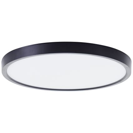 Brilliant - LED RGBW Stmievateľné stropné svietidlo LOTTI LED/16W/230V 3000K pr. 30 cm čierna Wi-Fi Tuya + diaľkové ovládanie