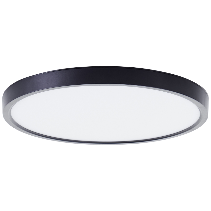 Brilliant - LED RGBW Stmievateľné stropné svietidlo LOTTI LED/16W/230V 3000K pr. 30 cm čierna Wi-Fi Tuya + diaľkové ovládanie
