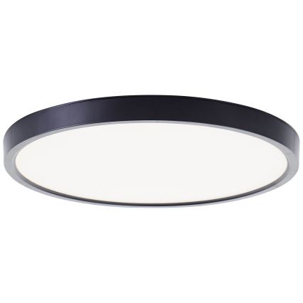 Brilliant - LED RGBW Stmievateľné stropné svietidlo LOTTI LED/16W/230V 3000K pr. 30 cm čierna Wi-Fi Tuya + diaľkové ovládanie