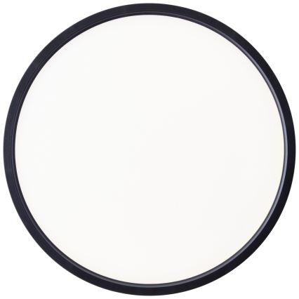 Brilliant - LED RGBW Stmievateľné stropné svietidlo LOTTI LED/16W/230V 3000K pr. 30 cm čierna Wi-Fi Tuya + diaľkové ovládanie