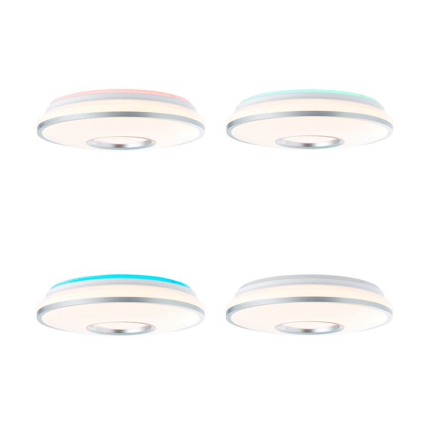 Brilliant - LED RGBW Stmievateľné stropné svietidlo VISITATION LED/24W/230V 3000-6500K + diaľkové ovládanie
