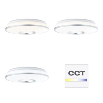 Brilliant - LED RGBW Stmievateľné stropné svietidlo VISITATION LED/24W/230V 3000-6500K + diaľkové ovládanie